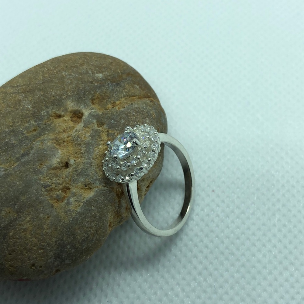 925 solid  sterling silver ring - Picture 3 of 3